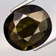 HUGE! 7.38ct all natural Tourmaline in rich earth tones!