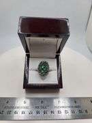Extremely fine Victorian Emerald and diamonds ring
