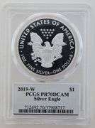 2019 W ASE, PCGS PR70DCAM "John Mercanti Signature"