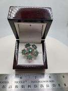 Extremely fine Victorian Emerald and diamonds ring
