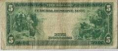 $5 Series 1914 Fed Reserve Note