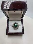 Extremely fine Victorian Emerald and diamonds ring