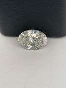 I.G.I CERTIFIED LOOSE DIAMOND 5.01 CARAT LAB GROWN OVAL CUT E-VS1