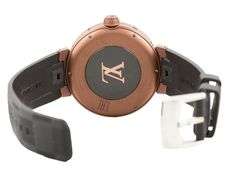 Louis Vuitton V2 Tambour Horizon QA052, 42mm, Brown PVD Smart Watch