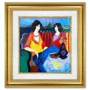 At the Port by Itzchak Tarkay (1935-2012)