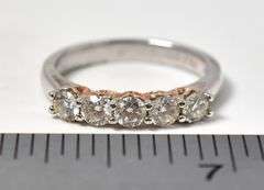 CZ Gemstone Ring in Sterling Silver