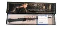 Daniel Radcliffe Autographed Harry Potter 14" Illuminating Wand Display ACOA