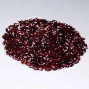 Heavy! 49.94ct red amber spessartite Garnet set!