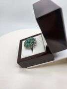 Extremely fine Victorian Emerald and diamonds ring