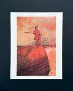 Rare Howard Payle, George Rogers Clark on His Way to Alaska