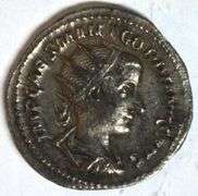 Razor-sharp Near Mint Gordian III Roman Silver Antoninianus, 238-244 AD