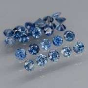 Heavy 3.23ct set of collectors denim blue Sapphires!
