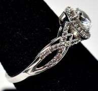 CZ Gemstone Ring in Sterling Silver