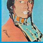 The American Indian Series (Blue) by Andy Warhol (1928-1987)