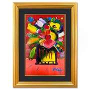 Abstract Flower by Peter Max