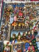 Investment! Historical Hand Made All Silk Hanging Rug