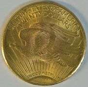 Choice BU 1927 St. Gaudens $20 Gold Piece. Flashy