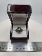 Extremely fine Victorian Emerald and diamonds ring