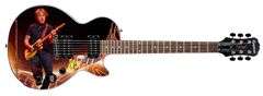 Keith Urban Signed Custom Epiphone "Lit!" Graphics Guitar ACOA