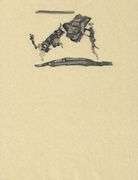 Rare Pablo Picasso Woodcut on Japon Imperial Paper from Chant Funèbre pour Ignacio Sánchez Mejías, 1