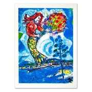 La Sirene Au Pin by Chagall (1887-1985)