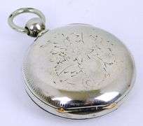 Antique A.W. Waltham Key Wind Pocket Watch, Runs