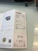 I.G.I CERTIFIED LOOSE DIAMOND 5.04 CARAT LAB GROWN OVAL CUT E-VS1