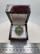 Extremely fine Victorian Emerald and diamonds ring