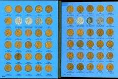 2 Lincoln Wheat Cent Albums: 1941 – 1975-D