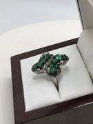 Extremely fine Victorian Emerald and diamonds ring