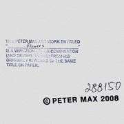 Abstract Flower by Peter Max