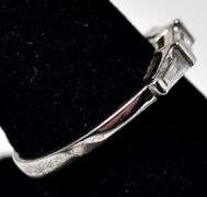 CZ Gemstone Ring in Sterling Silver