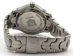 Tag Heuer link automatic Chronometer white dial watch