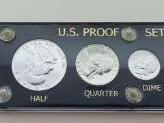 1955 United States Silver Proof Set, Capital Plastics Holder