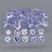 Sparkling 3.57ct 50 piece Tanzanite set