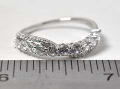 CZ Gemstone Ring in Sterling Silver