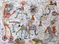 Spectacular Large Size Original Painting by Mexican Contemporary Master ROMGO