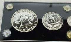 1950 United States Silver Proof Set, Capital Plastics Holder