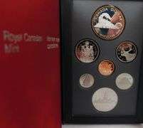 2 Royal Canadian Proof C, 1985-1986oin Sets
