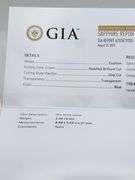 GIA Certified 2.28 CT Sapphire