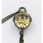 Retro Fisheye Pocket Watch Pendant