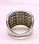 Sparkling 9.5  Ctw Lab Simulated Diamond Ring