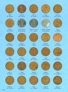 3 Lincoln Wheat Cent Albums: 1941 – 1975