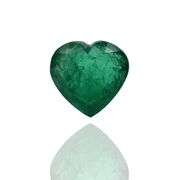 GIA Certified Heart Shape Brilliant Cut Emerald Loose Diamond
