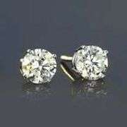 Sparkling 4 Ct Eye Clean Lab Simulated Diamond Earrings