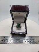 Extremely fine Victorian Emerald and diamonds ring