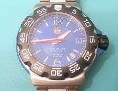 TAG HEUER MEN'S FORMULA 1 WATCH WITH RARE BLUE DIAL