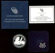 3 Different Commemorative Proof Silver Dollars in Box w/CoA: 2003-2012