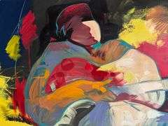 Captivating Origina Acrylic on Canvasl by Jessica Palacios Jessica Palacios Alma