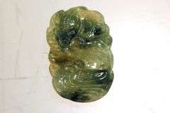 Semi-Translucent Jadeite Pendant